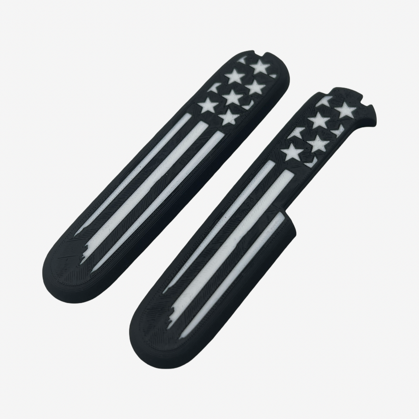 American Flag Plus Scales Set with Optional Pocket Clip for Victorinox SAKs