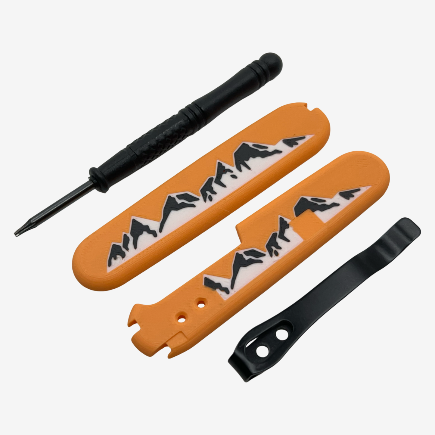 Summit Plus Scales Set for Victorinox SAKs with Optional Pocket Clip