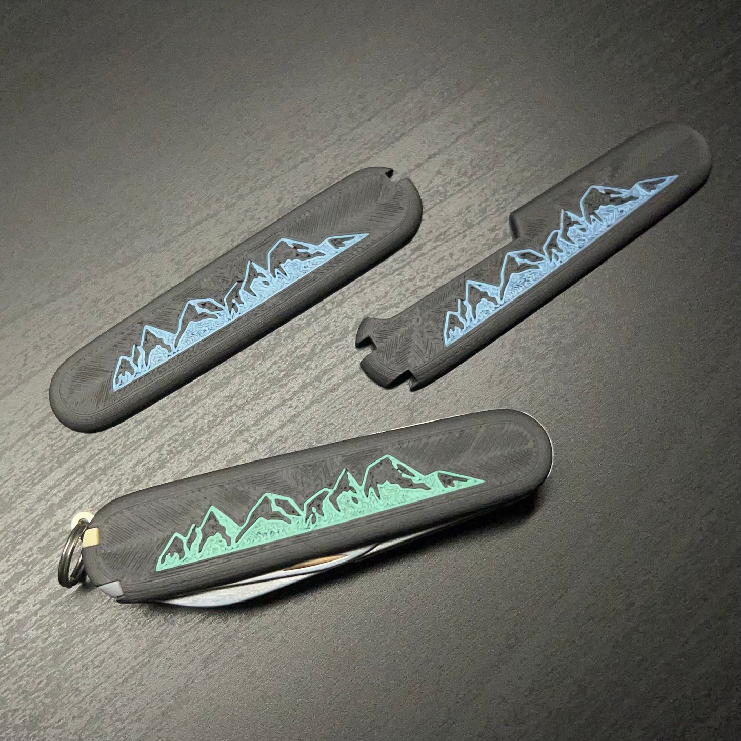 Summit Plus Scales Set for Victorinox SAKs with Optional Pocket Clip