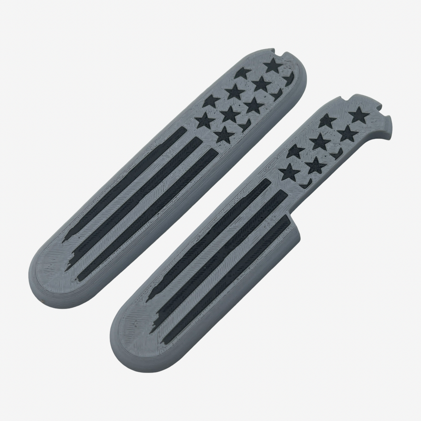American Flag Plus Scales Set with Optional Pocket Clip for Victorinox SAKs