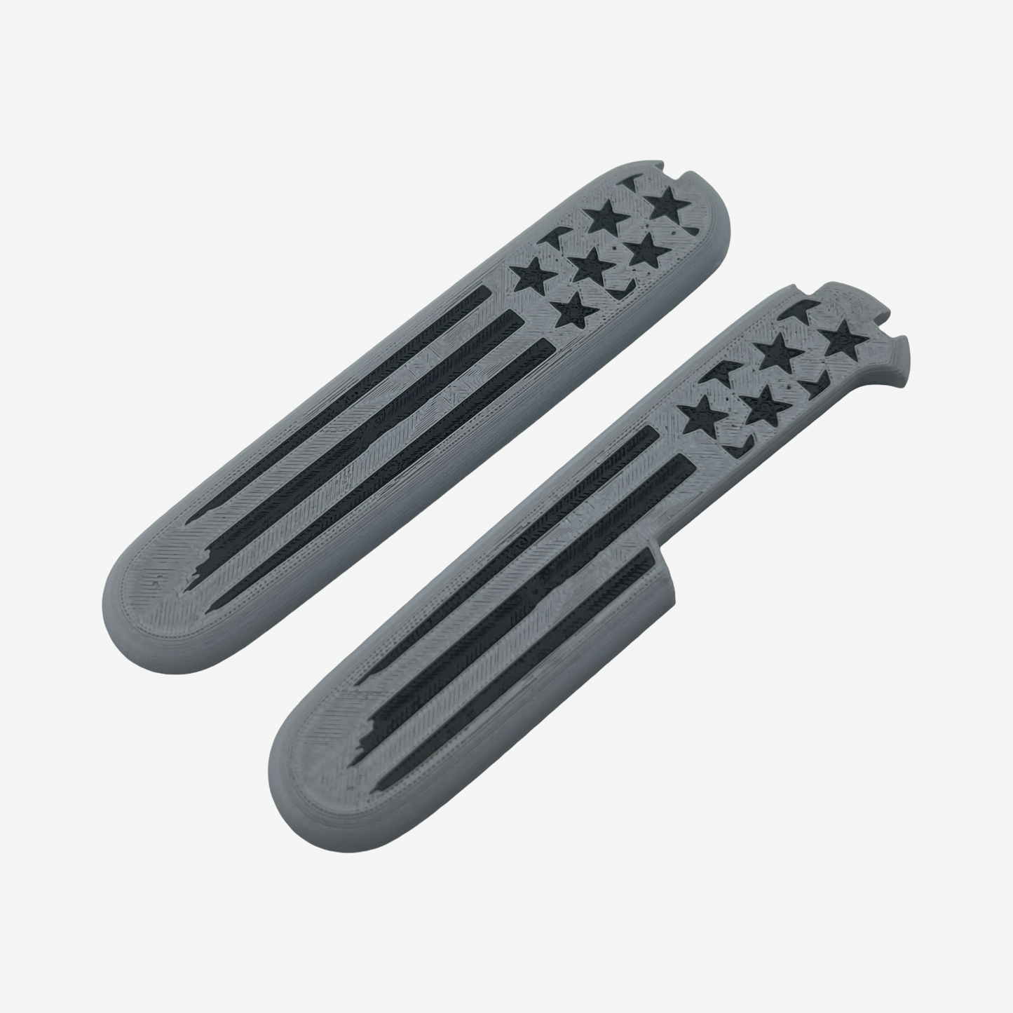 American Flag Plus Scales Set with Optional Pocket Clip for Victorinox SAKs