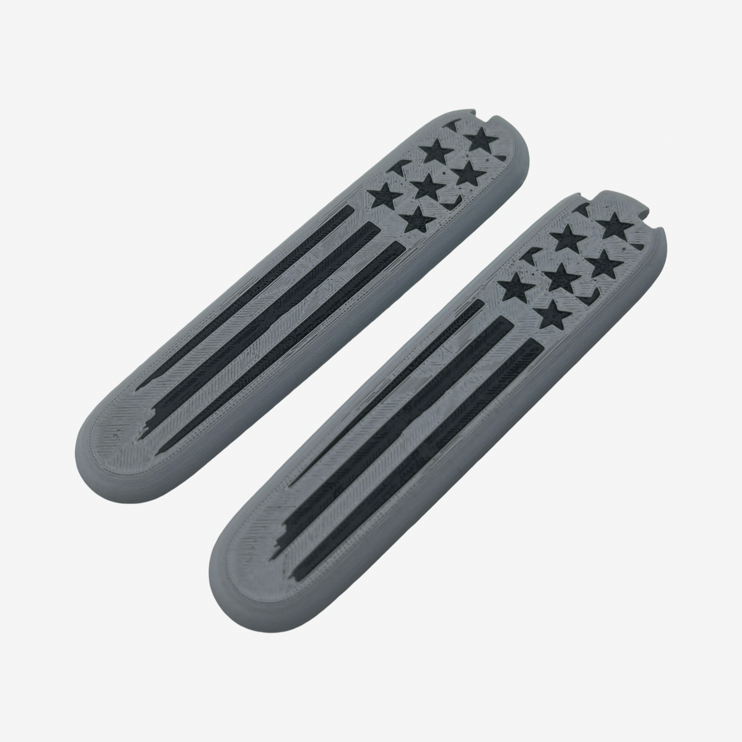 American Flag Plus Scales Set with Optional Pocket Clip for Victorinox SAKs