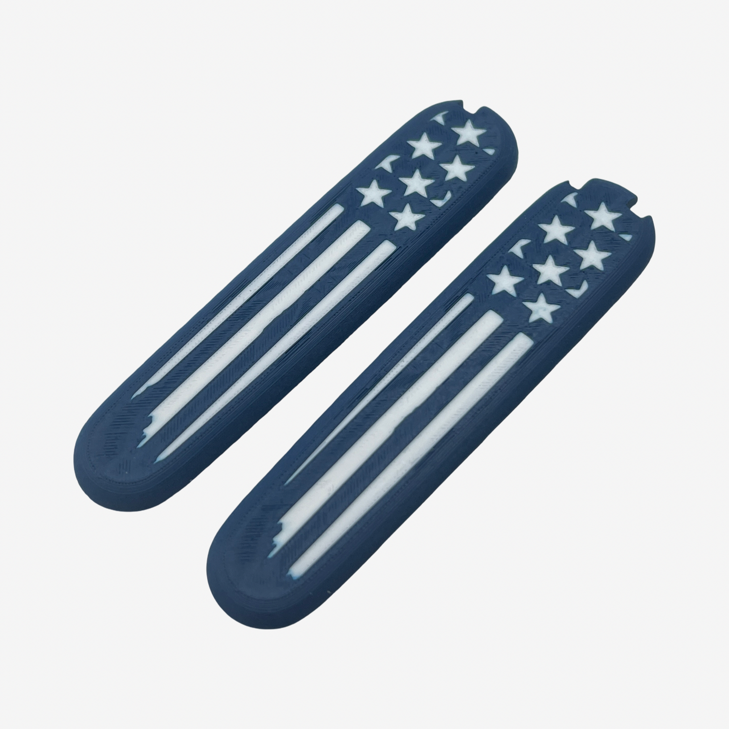 American Flag Plus Scales Set with Optional Pocket Clip for Victorinox SAKs