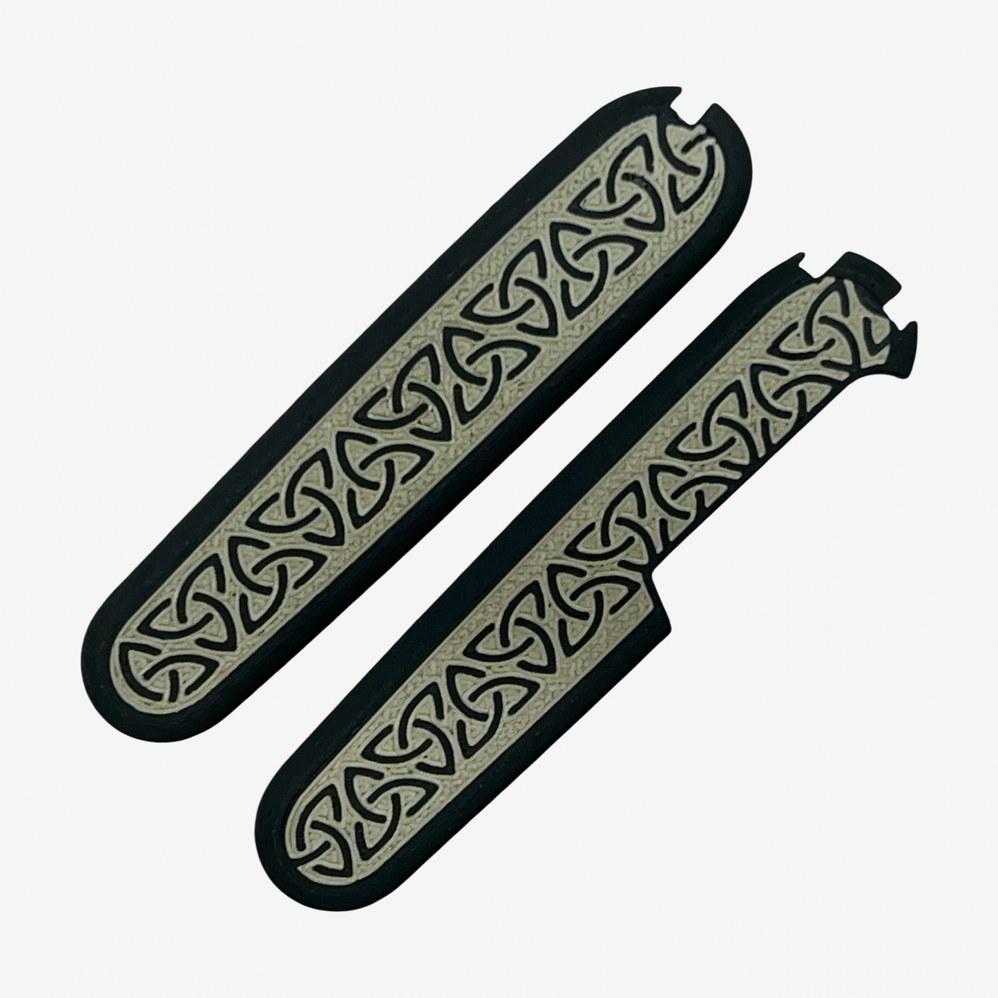 Runic 91mm Plus Scales Set with Optional Pocket Clip for Victorinox SAKs