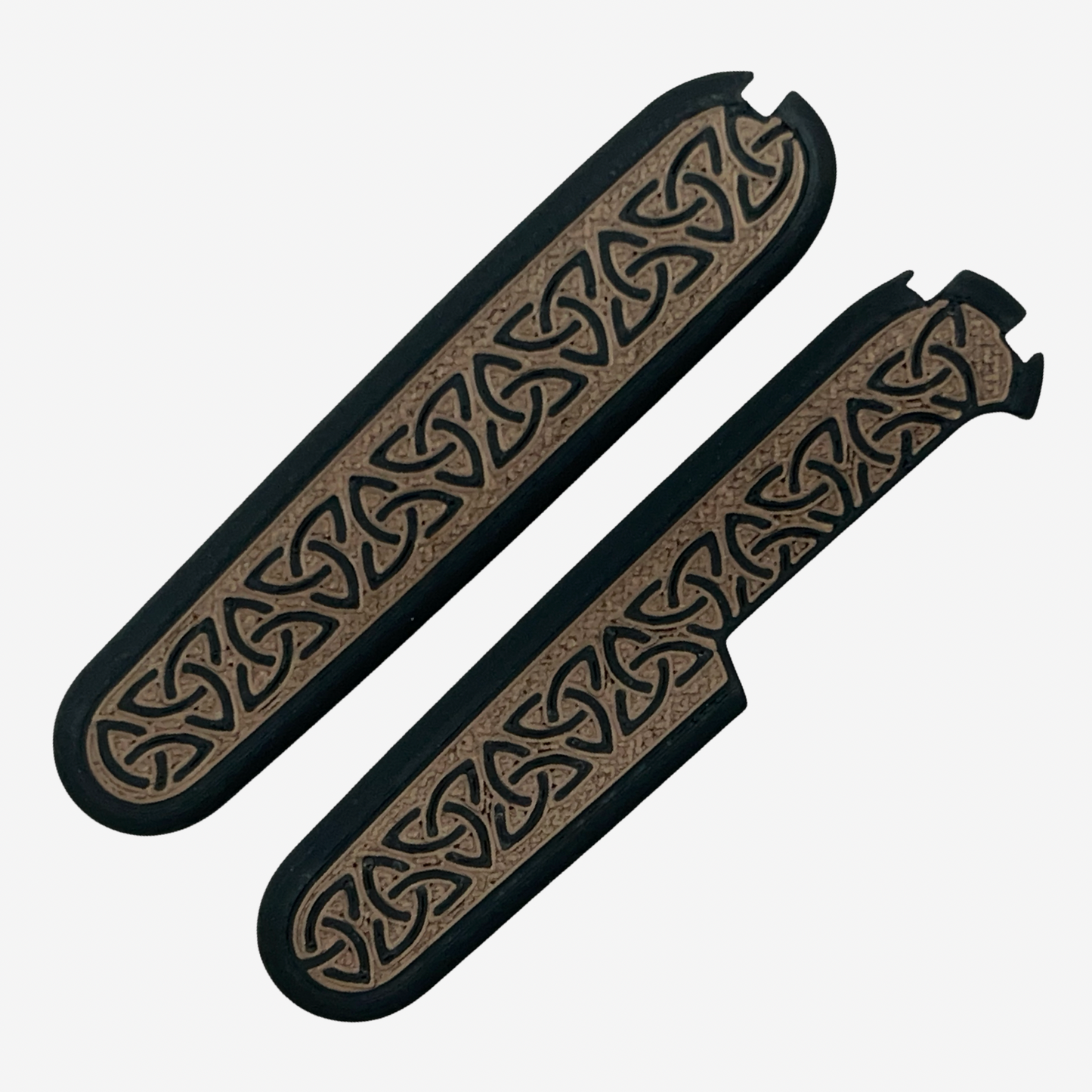 Runic 91mm Plus Scales Set with Optional Pocket Clip for Victorinox SAKs