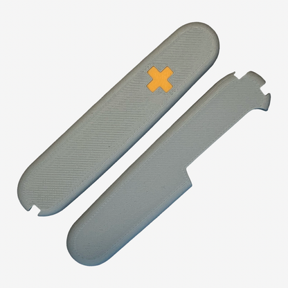 Swiss Cross  91mm Plus Scales Set with Optional Pocket Clip for Victorinox SAKs
