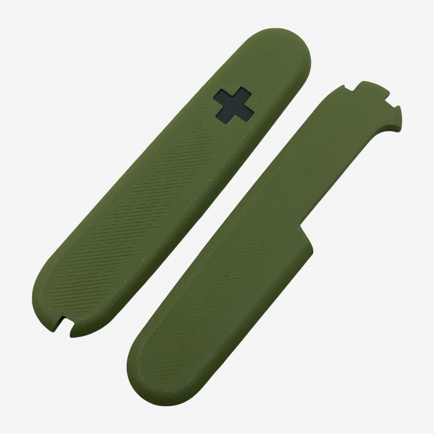 Swiss Cross  91mm Plus Scales Set with Optional Pocket Clip for Victorinox SAKs