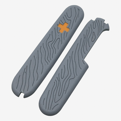 Swiss Cross  91mm Plus Scales Set with Optional Pocket Clip for Victorinox SAKs
