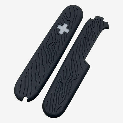 Swiss Cross  91mm Plus Scales Set with Optional Pocket Clip for Victorinox SAKs