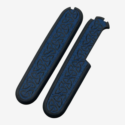 Runic 91mm Plus Scales Set with Optional Pocket Clip for Victorinox SAKs