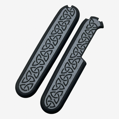 Runic 91mm Plus Scales Set with Optional Pocket Clip for Victorinox SAKs