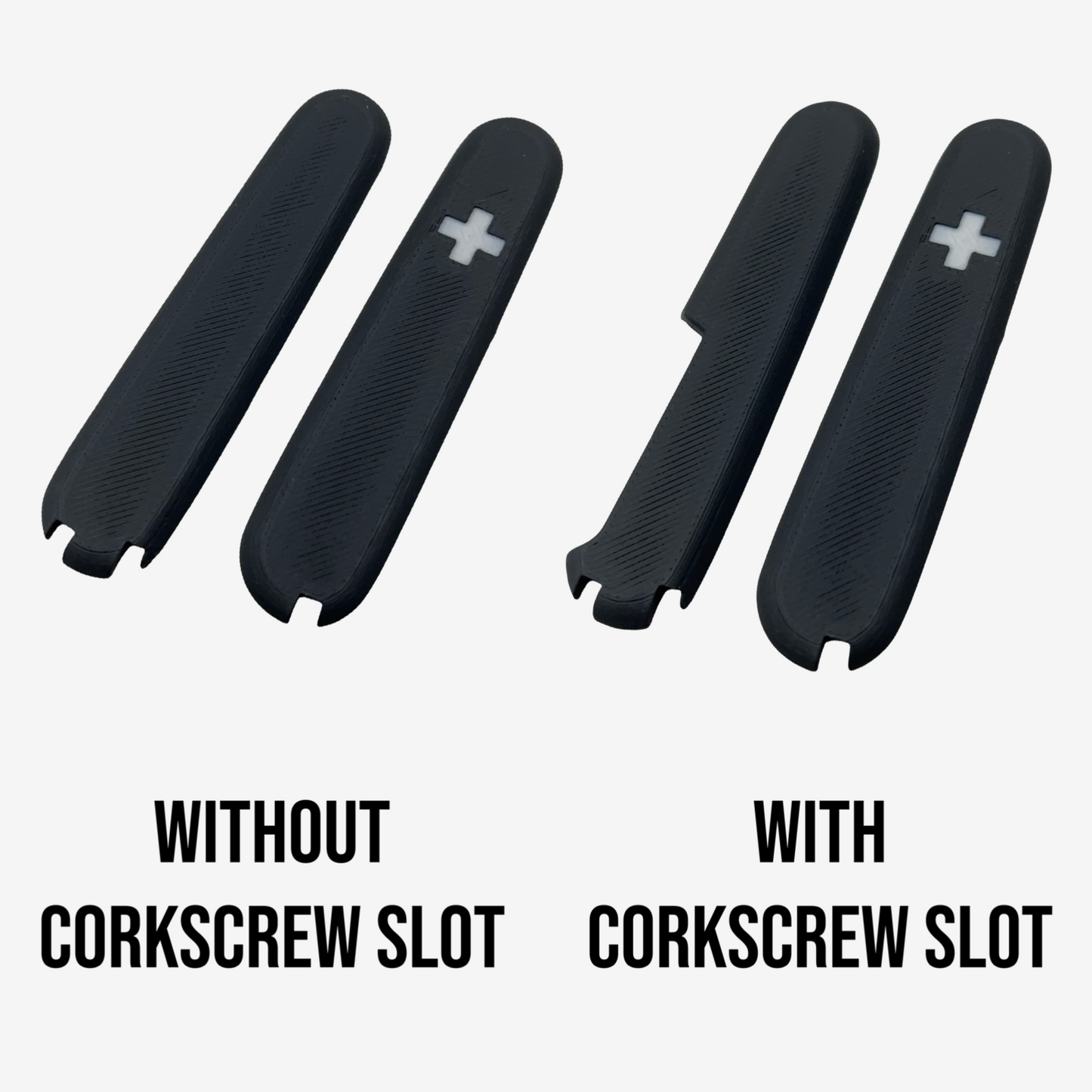 Swiss Cross 84mm Plus Scales Set for Victorinox SAKs
