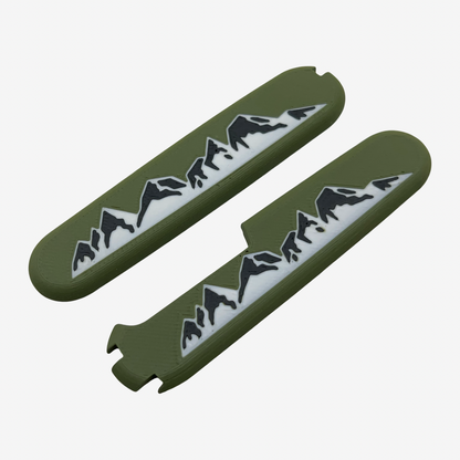 Summit Plus Scales Set for Victorinox SAKs with Optional Pocket Clip