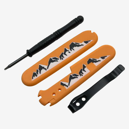 Summit Plus Scales Set for Victorinox SAKs with Optional Pocket Clip