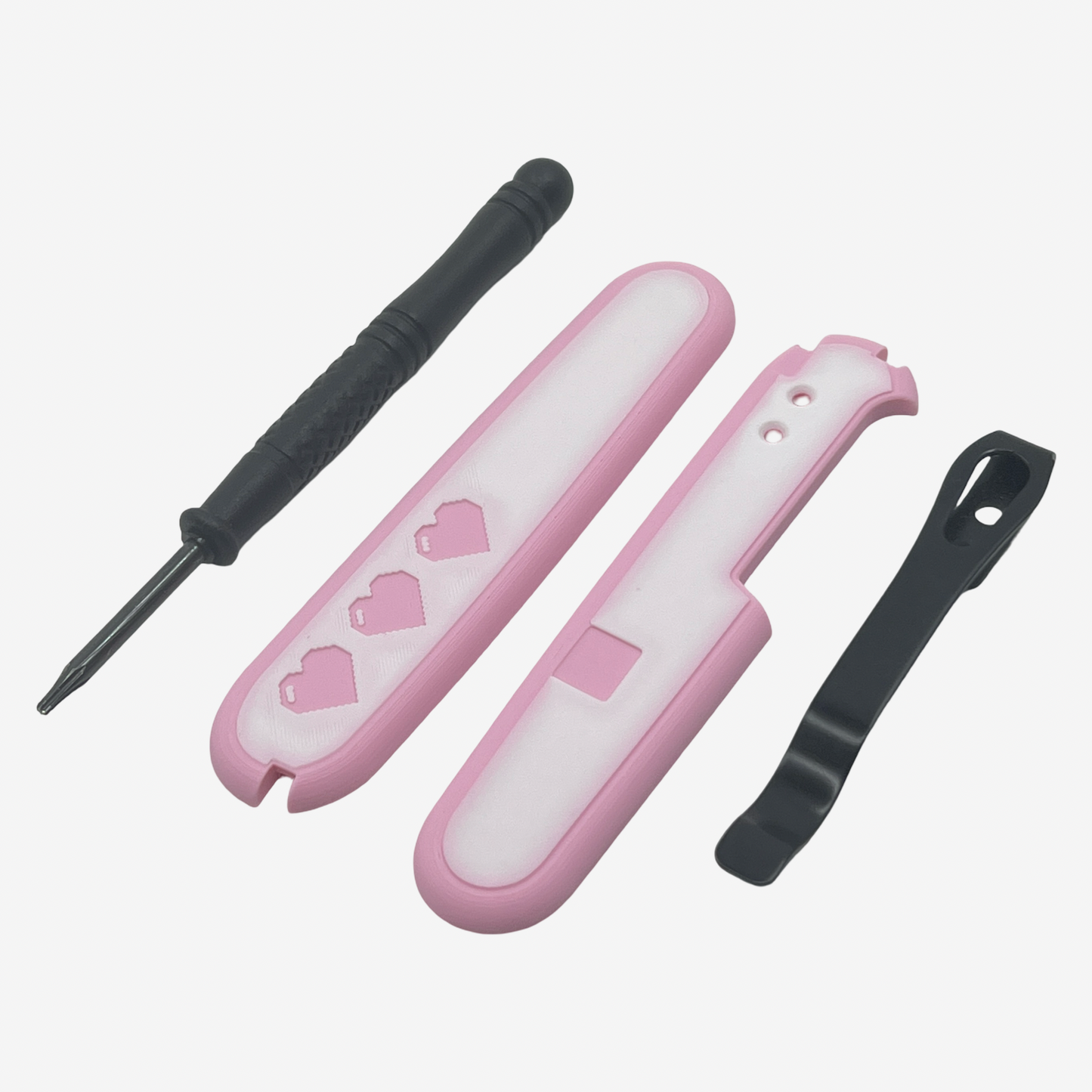 Pixel Heart Plus Scales for Victorinox SAKs