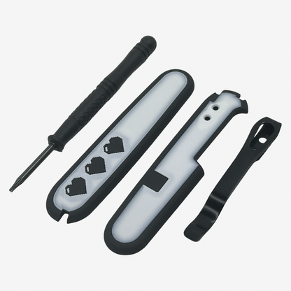 Pixel Heart Plus Scales for Victorinox SAKs