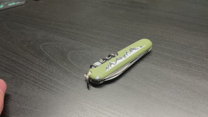 Summit Plus Scales Set for Victorinox SAKs with Optional Pocket Clip
