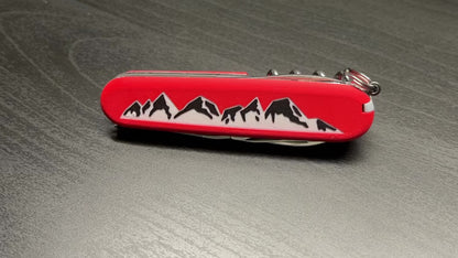 Summit Plus Scales Set for Victorinox SAKs with Optional Pocket Clip